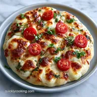 Margherita Flatbread in 15 Minutes