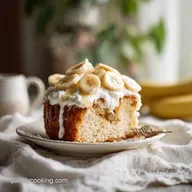 Banana Pudding Poke Cake: Creamy and Lush