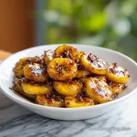 Bananas Foster with Pecans in 10 Minutes
