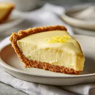 6-Ingredient Blender Lemon Pie with Graham Cracker Crust