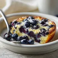Blueberry Buttermilk Pancake Casserole in 50 Minutes