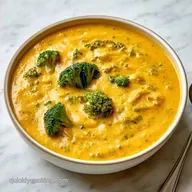 Broccoli Cheddar Soup: One-Pot