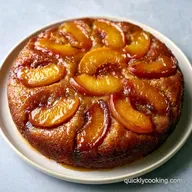 Brown Sugar Peach Cake in 43 Minutes