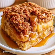 Caramel Apple Dump Cake for 12 Servings