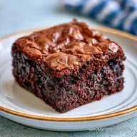 Chocolate Dr Pepper Brownies: Fudgy