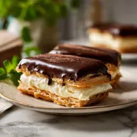Eclair Cake: Creamy No Bake Dessert