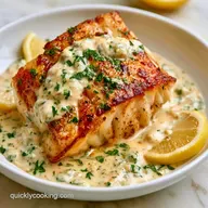 Cod With Horseradish for 4 Servings