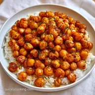 Crispy Chickpea Rice Bowl