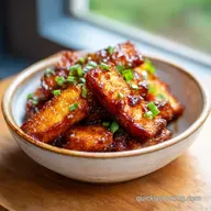 Crispy Honey Garlic Tofu in 20 Minutes