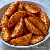 Crispy Potato Wedges: Golden and Fluffy