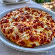 Easy Italian Flatbread Pizza: Crispy