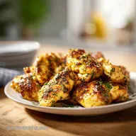 Garlic Herb Air Fryer Chicken Recipe for 4 Servings