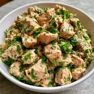 Greek Yogurt Chicken Salad with Dill in 10 Minutes