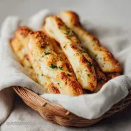 Cheesy Breadsticks: Golden and Crispy