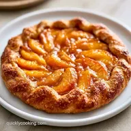 Peach Galette with Fresh Peaches