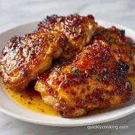 Honey Garlic Chicken Thighs: One-Pan