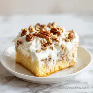 Italian Cream Sheet Cake for 12 Servings: Tender and Fluffy