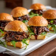 Juicy Mini Sandwiches for Parties: Slow-Cooked