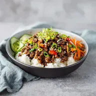 Korean Ground Beef Bowl: Caramelized Beef in 15 Minutes
