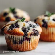 Blueberry Muffins Ready in 30 Min: Fluffy