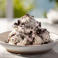 Cookies Cream Ice Cream No Machine Required: For 10 Servings