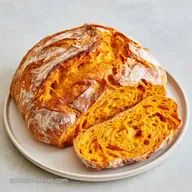 NoKnead Pumpkin Sourdough for 1 Loaf