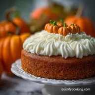 perfect pumpkin cake: Oven-Only Tender Baked