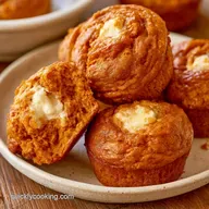 Pumpkin Cream Cheese Muffins with Discard