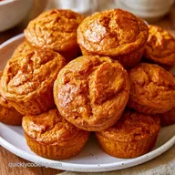 Pumpkin Sourdough Muffins in 40 Minutes