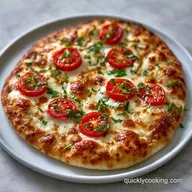 Quick Caprese Naan Pizza in 15 Minutes