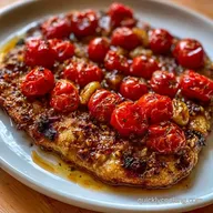 Quick Tomato Garlic Flatbread in 30 Min