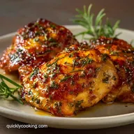 Savory Roasted Chicken Thighs: Crispy