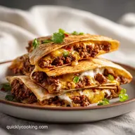 Smashburger Quesadillas: Crispy and Beefy