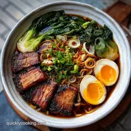 Shoyu Ramen Recipe for 4 Servings