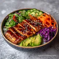 Teriyaki Salmon Sushi Bowl Recipe
