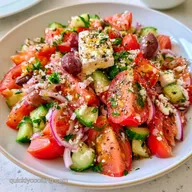 Greek Salad in 15 Minutes
