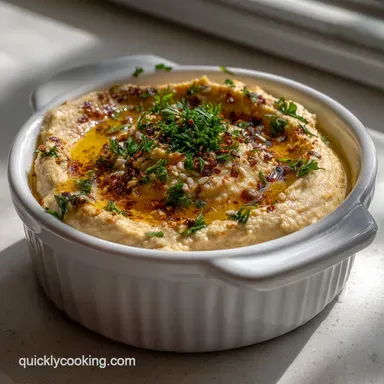 Easy 5 Minute Homemade Hummus Recipe: Velvety & Nutty