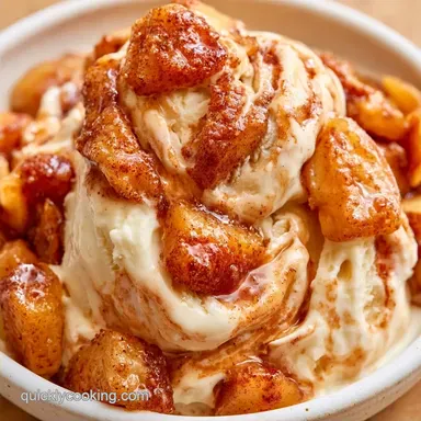 Apple Crisp Ice Cream for 6 Servings