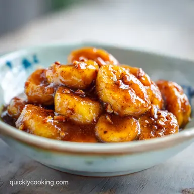 Bananas Foster with Pecans in 10 Minutes Recipe Card