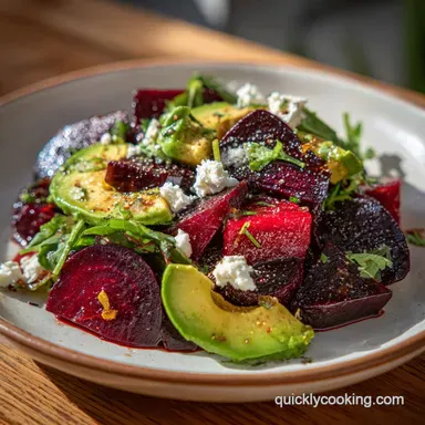Roasted Beet Salad Recipe with Feta in 40 Minutes