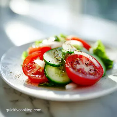 Best Simple Side Salad for 4 Servings