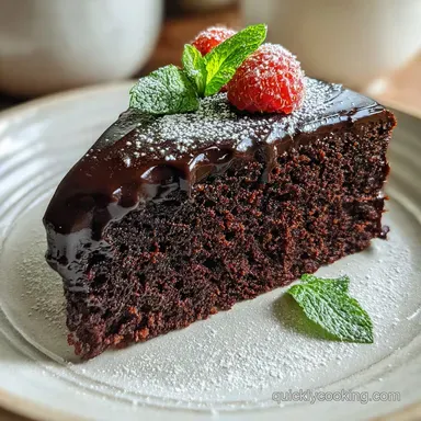 Black Velvet Cake: Ready in 30 Min Baked