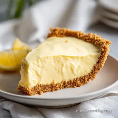 Blender Lemon Pie in 30 Minutes Recipe Card