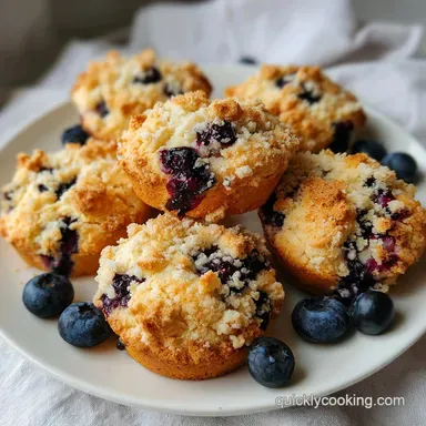 Blueberry Muffin Cookies Ready in 20 Minutes: Crispy