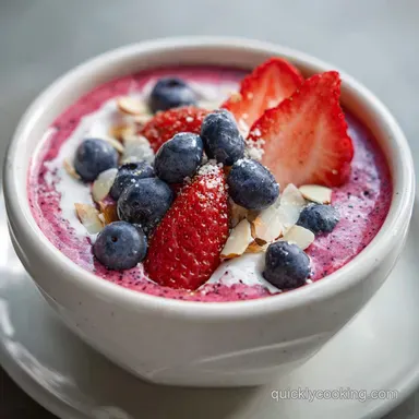 Breakfast Smoothie Bowl Recipe in 10 Minutes Recipe Card