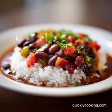 Frugal Meal with Rice and Beans in 35 Min