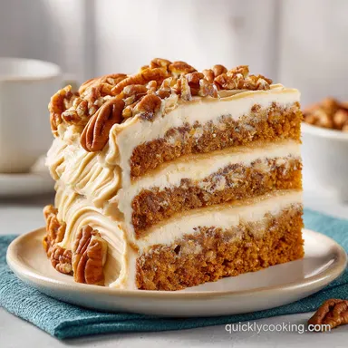 Butter Pecan Cake Recipe in 50 Minutes Recipe Card