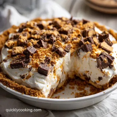 Butterfinger Pie Recipe: Silky Filling Recipe Card