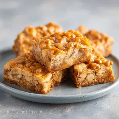 Butterscotch Toffee Cookie Bars: Chewy Recipe Card