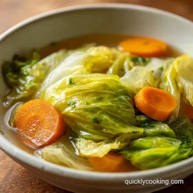 Cabbage Fat Burning Soup for 8 Servings
